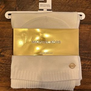 Michael Kors Hat and Scarf set